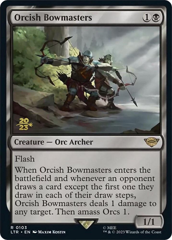 Orcish Bowmasters [The Lord of the Rings: Tales of Middle-Earth Prerelease Promos] | Tacoma Games