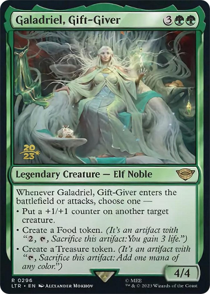 Galadriel, Gift-Giver [The Lord of the Rings: Tales of Middle-Earth Prerelease Promos] | Tacoma Games