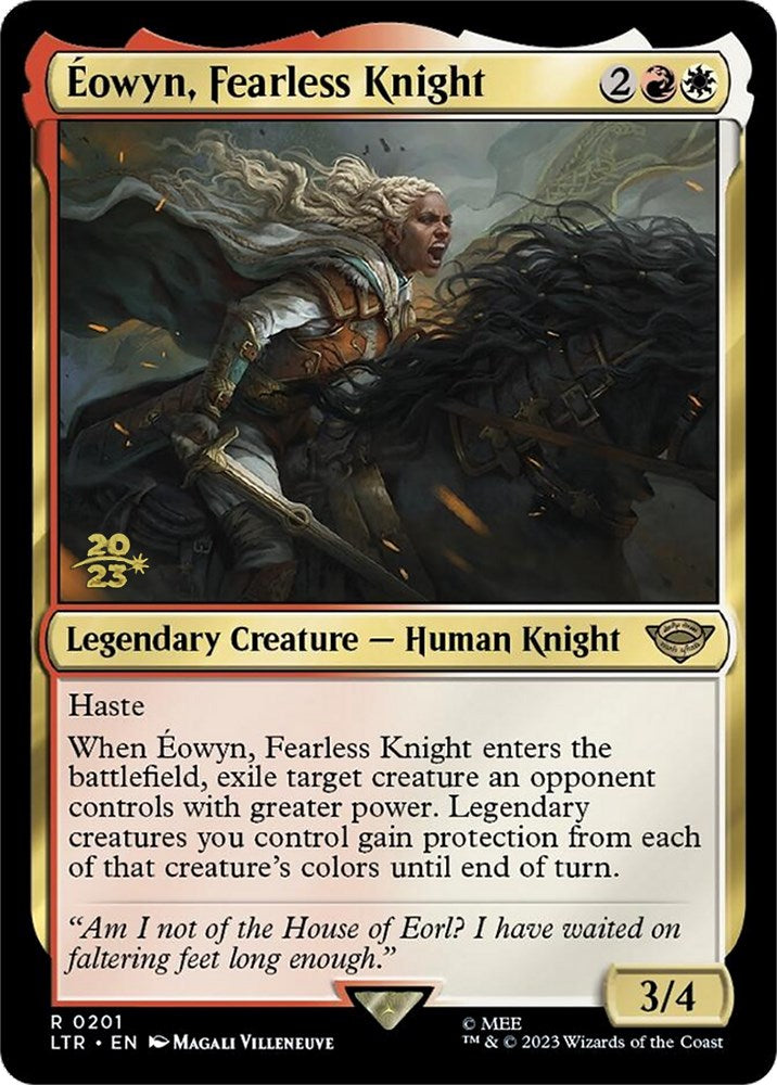 Eowyn, Fearless Knight [The Lord of the Rings: Tales of Middle-Earth Prerelease Promos] | Tacoma Games