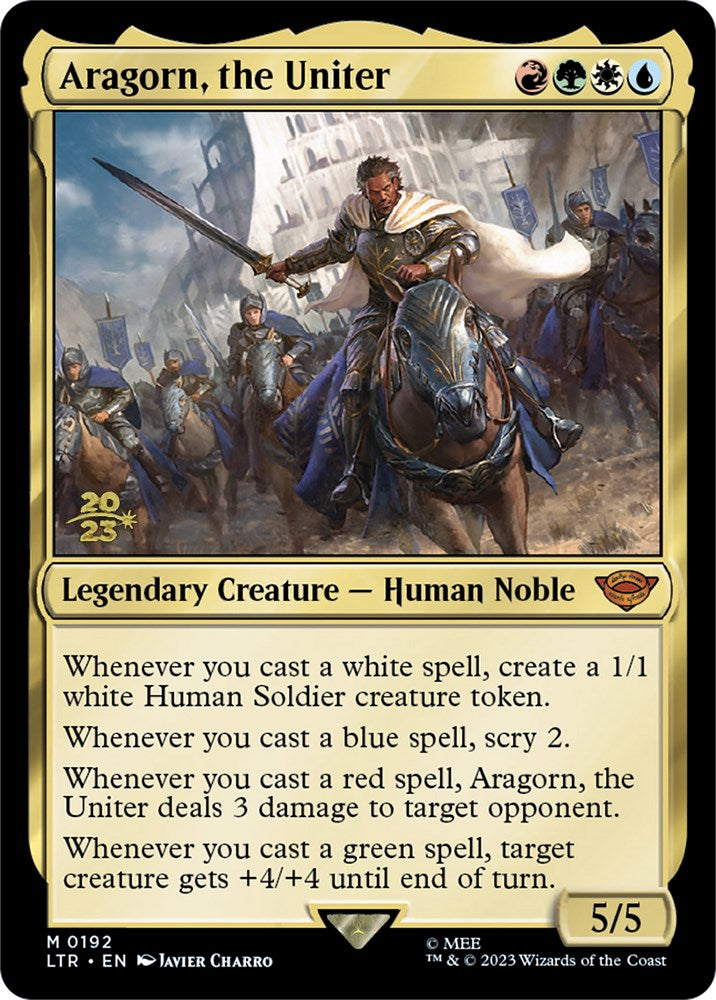 Aragorn, the Uniter [The Lord of the Rings: Tales of Middle-Earth Prerelease Promos] | Tacoma Games