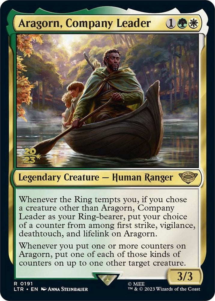 Aragorn, Company Leader [The Lord of the Rings: Tales of Middle-Earth Prerelease Promos] | Tacoma Games