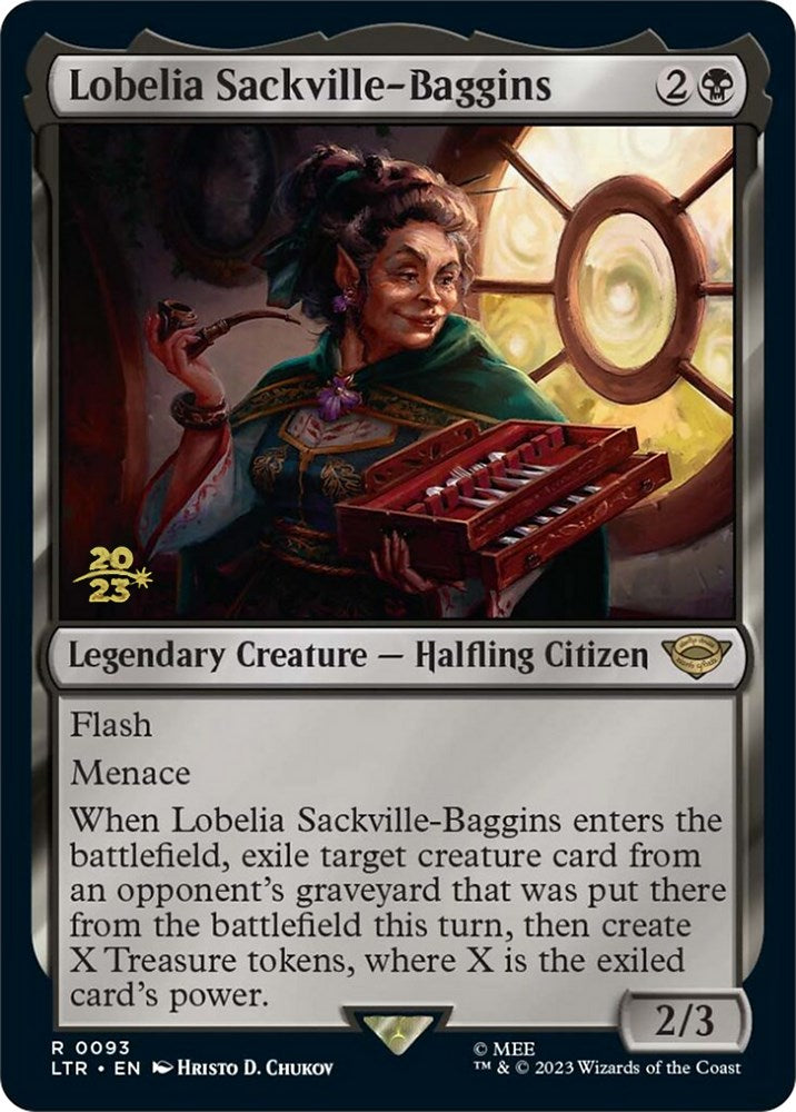 Lobelia Sackville-Baggins [The Lord of the Rings: Tales of Middle-Earth Prerelease Promos] | Tacoma Games