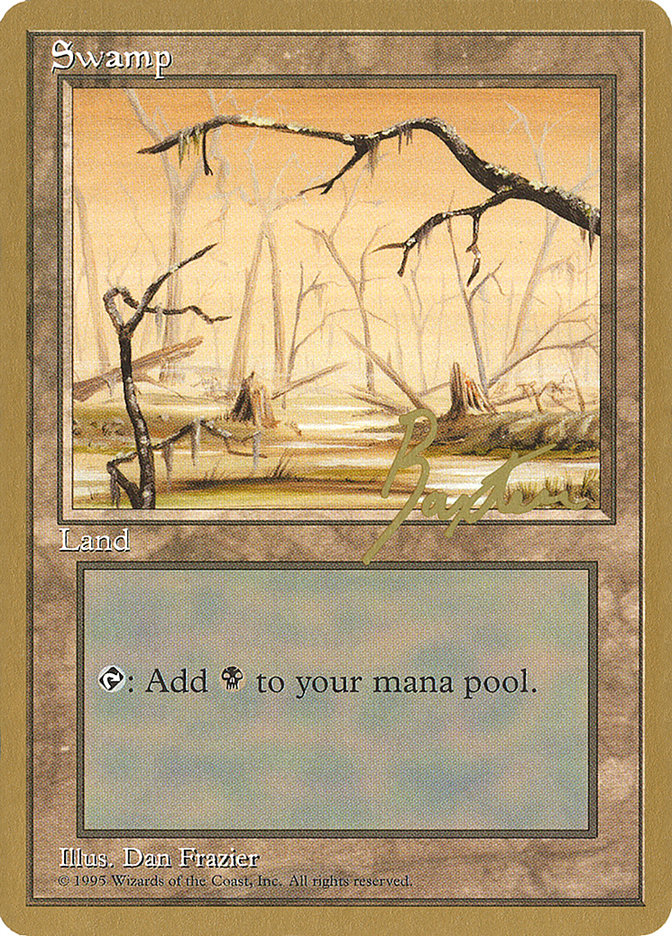 Swamp (gb370) (George Baxter) [Pro Tour Collector Set] | Tacoma Games