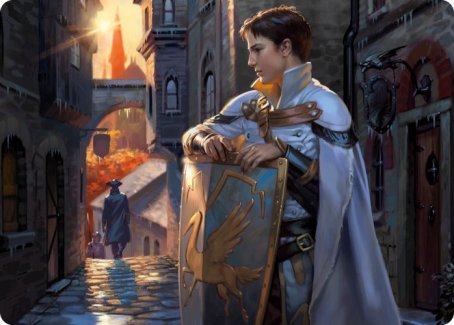 Dennick, Pious Apprentice Art Card [Innistrad: Midnight Hunt Art Series] | Tacoma Games
