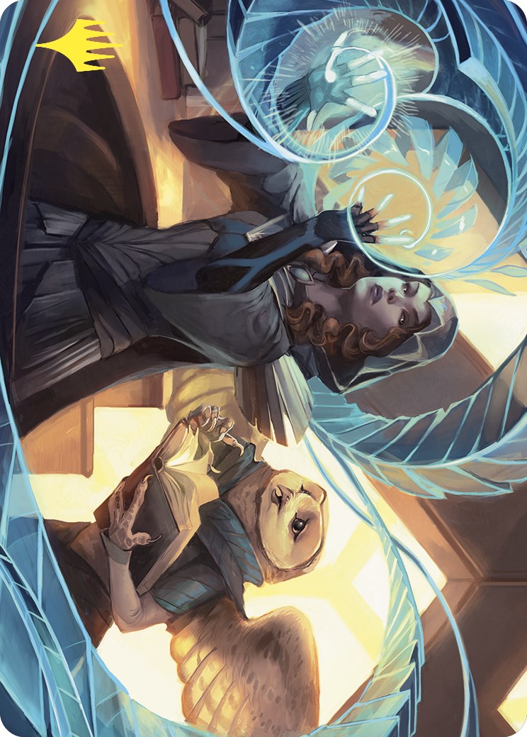 Personal Tutor Art Card (Gold-Stamped) [Commander Masters Art Series] | Tacoma Games
