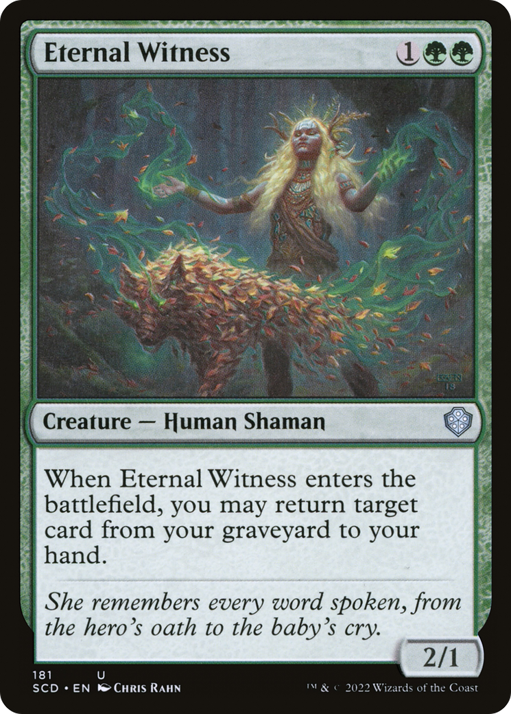 Eternal Witness [Starter Commander Decks] | Tacoma Games