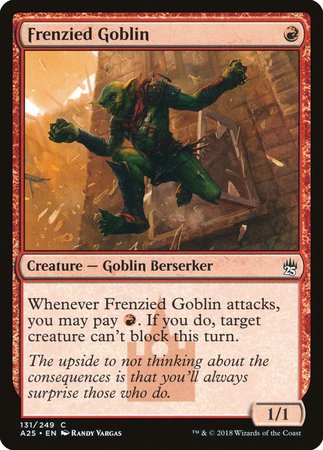 Frenzied Goblin [Masters 25] | Tacoma Games