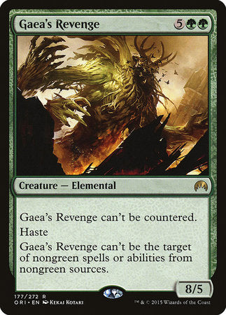 Gaea's Revenge [Magic Origins] | Tacoma Games