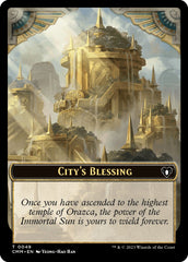 City's Blessing // Dragon Egg Double-Sided Token [Commander Masters Tokens] | Tacoma Games