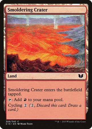 Smoldering Crater [Commander 2015] | Tacoma Games