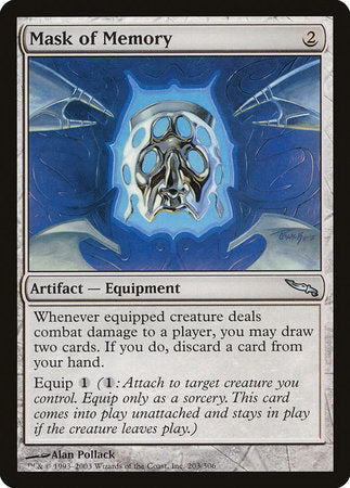 Mask of Memory [Mirrodin] | Tacoma Games