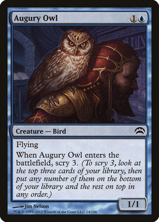 Augury Owl [Planechase 2012] | Tacoma Games