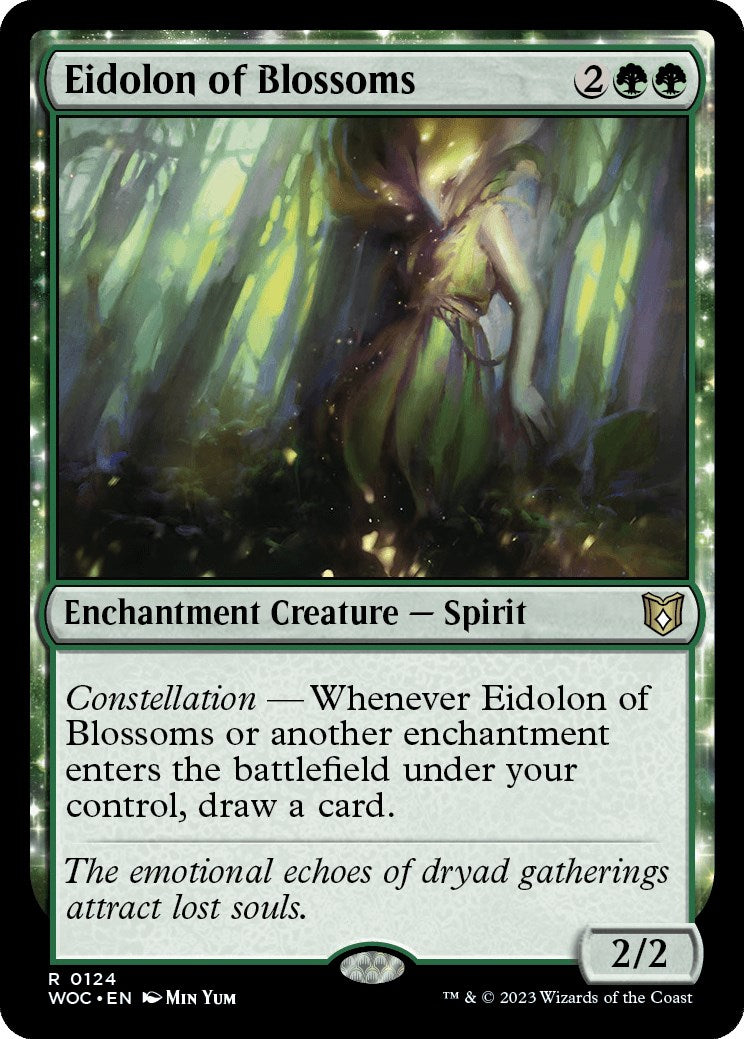 Eidolon of Blossoms [Wilds of Eldraine Commander] | Tacoma Games