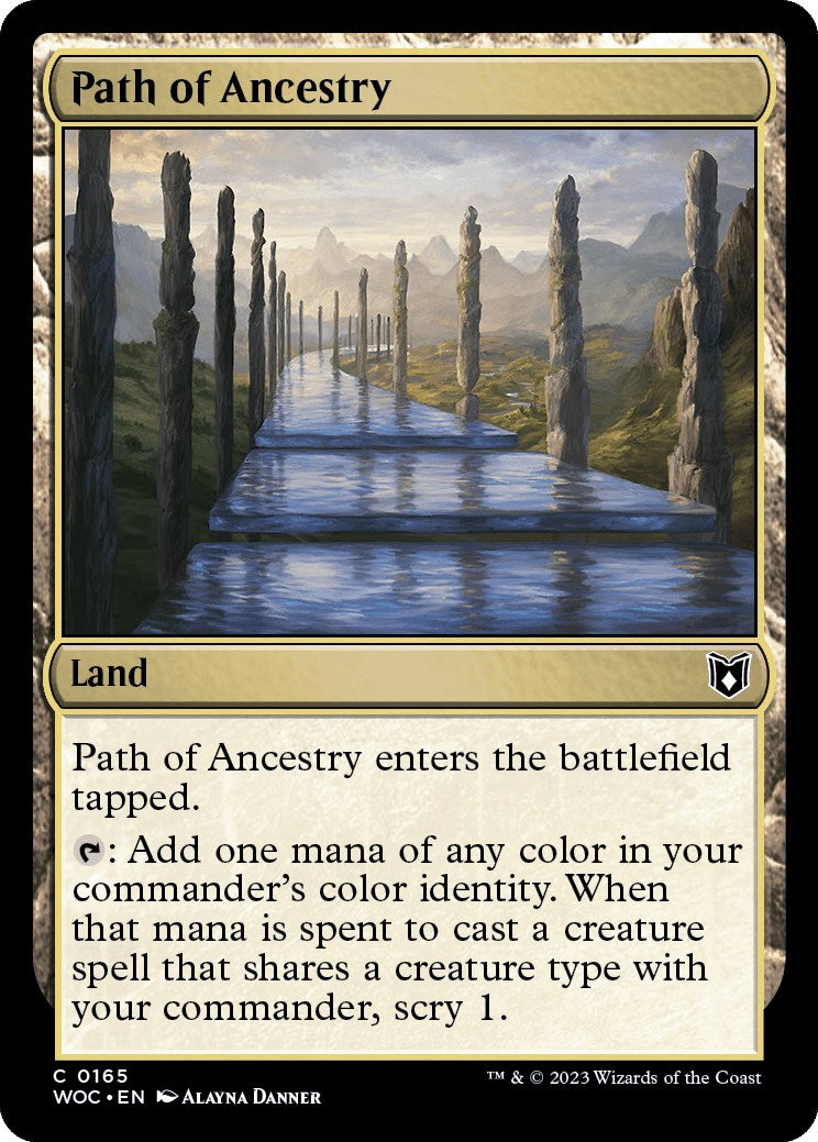 Path of Ancestry [Wilds of Eldraine Commander] | Tacoma Games