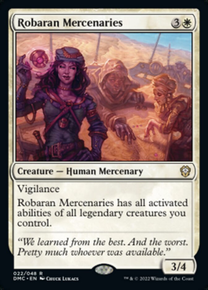 Robaran Mercenaries [Dominaria United Commander] | Tacoma Games