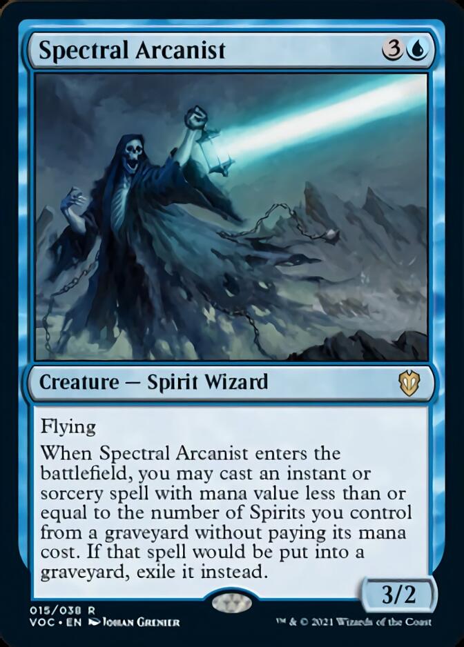 Spectral Arcanist [Innistrad: Crimson Vow Commander] | Tacoma Games