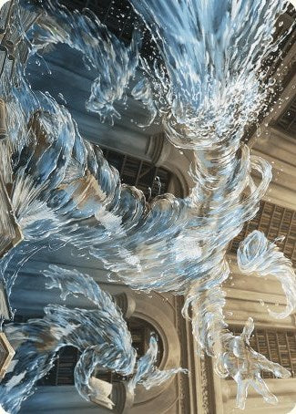 Splashy Spellcaster Art Card [Wilds of Eldraine Art Series] | Tacoma Games