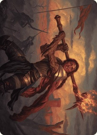 Imodane, the Pyrohammer Art Card [Wilds of Eldraine Art Series] | Tacoma Games