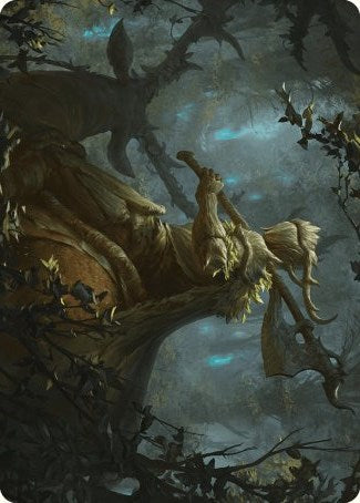 Verdant Outrider Art Card [Wilds of Eldraine Art Series] | Tacoma Games