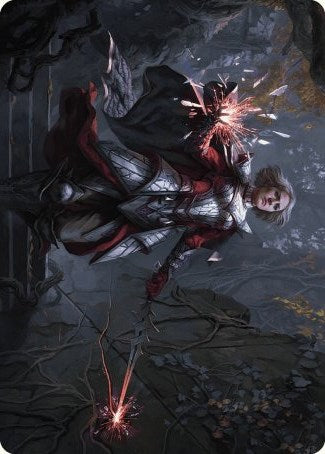 Rowan, Scion of War Art Card (31/81) [Wilds of Eldraine Art Series] | Tacoma Games
