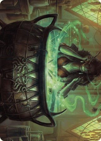 Agatha's Soul Cauldron Art Card [Wilds of Eldraine Art Series] | Tacoma Games