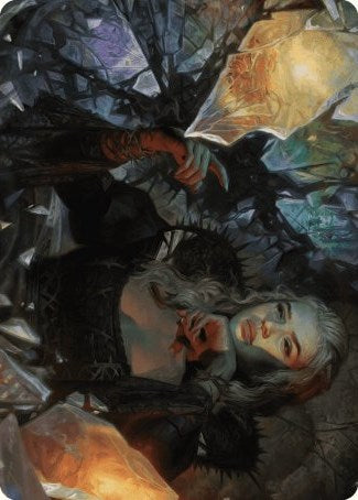 Prophetic Prism Art Card [Wilds of Eldraine Art Series] | Tacoma Games