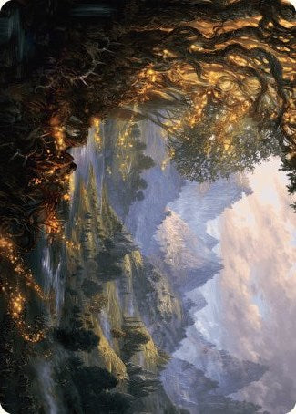 Evolving Wilds Art Card [Wilds of Eldraine Art Series] | Tacoma Games