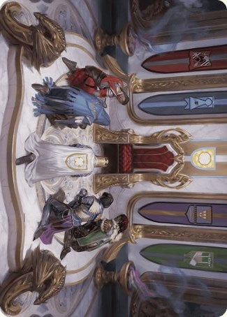 Throne of Eldraine Art Card [Wilds of Eldraine Art Series] | Tacoma Games