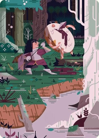 Stab Wound Art Card [Wilds of Eldraine Art Series] | Tacoma Games