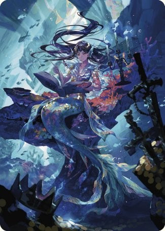 Rhystic Study Art Card [Wilds of Eldraine Art Series] | Tacoma Games