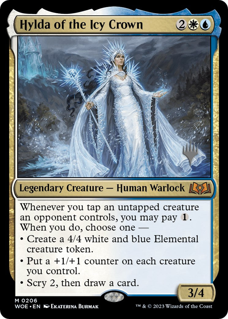 Hylda of the Icy Crown (Promo Pack) [Wilds of Eldraine Promos] | Tacoma Games