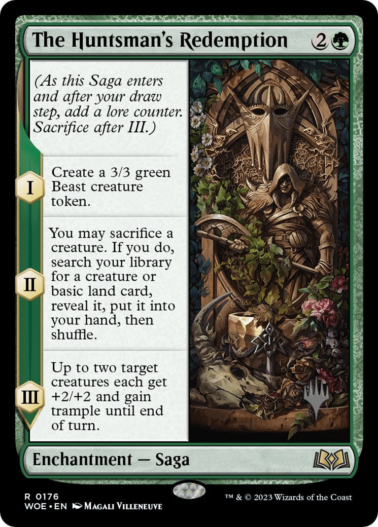The Huntsman's Redemption (Promo Pack) [Wilds of Eldraine Promos] | Tacoma Games