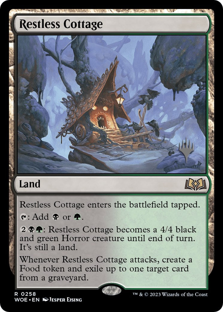 Restless Cottage (Promo Pack) [Wilds of Eldraine Promos] | Tacoma Games