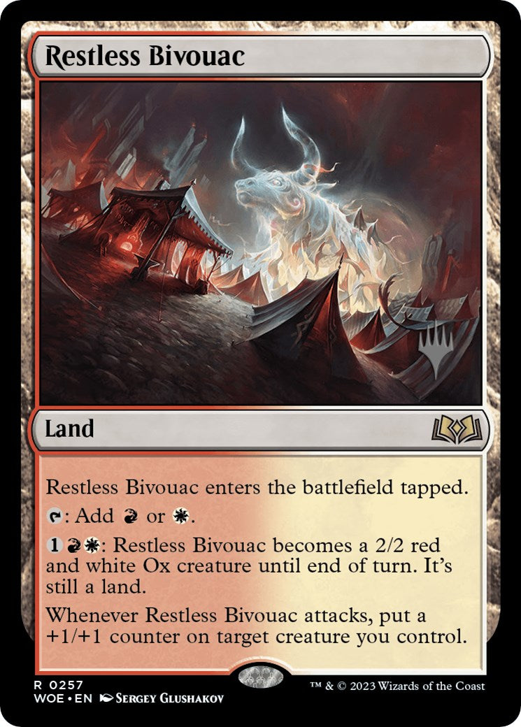 Restless Bivouac (Promo Pack) [Wilds of Eldraine Promos] | Tacoma Games