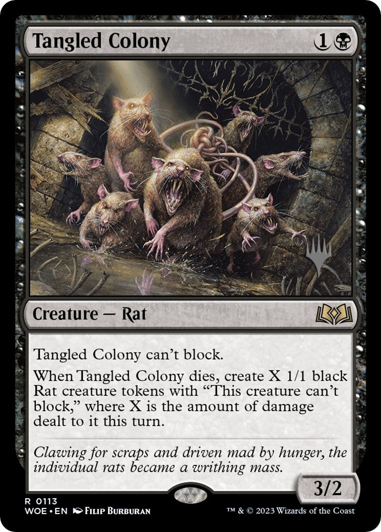 Tangled Colony (Promo Pack) [Wilds of Eldraine Promos] | Tacoma Games