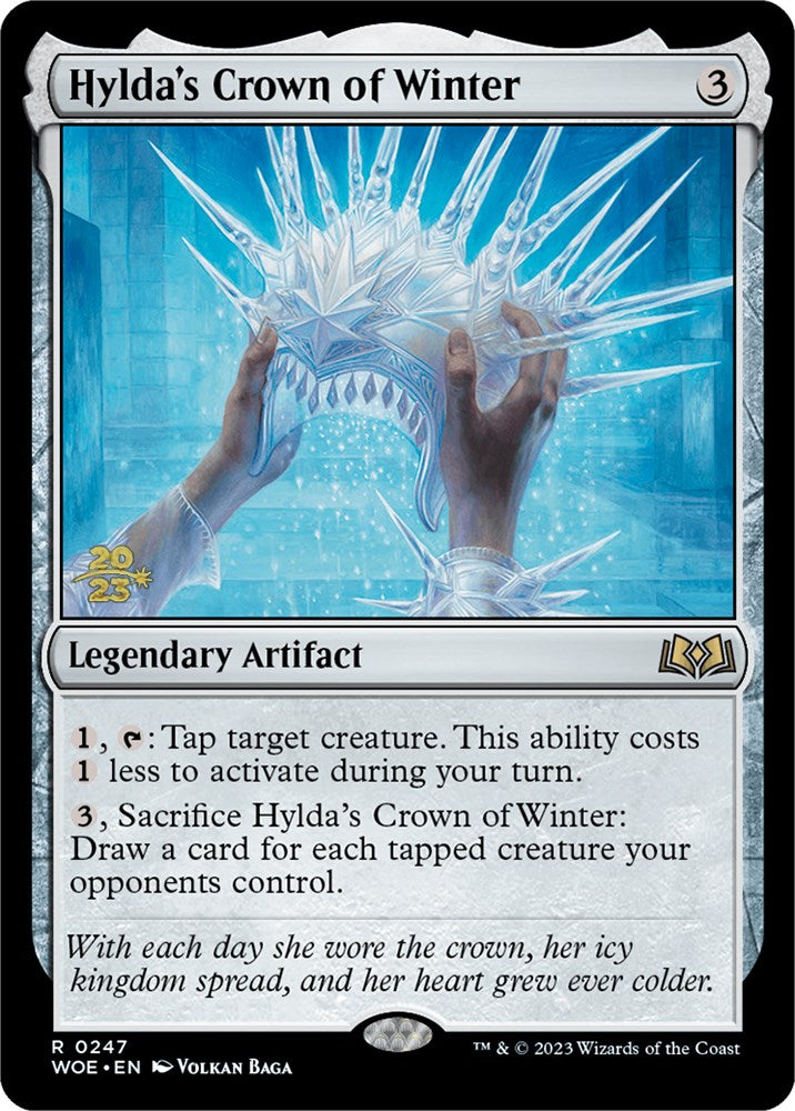 Hylda's Crown of Winter [Wilds of Eldraine Prerelease Promos] | Tacoma Games