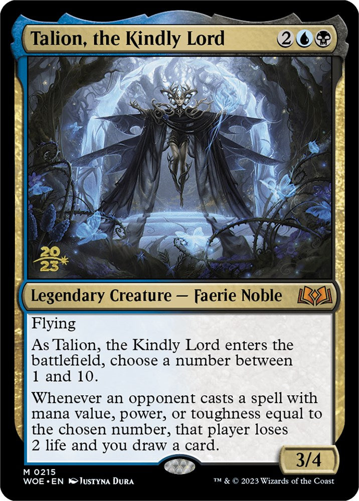 Talion, the Kindly Lord [Wilds of Eldraine Prerelease Promos] | Tacoma Games