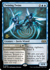 Twining Twins // Swift Spiral [Wilds of Eldraine Prerelease Promos] | Tacoma Games