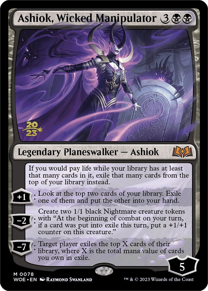 Ashiok, Wicked Manipulator [Wilds of Eldraine Prerelease Promos] | Tacoma Games