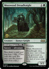 Mosswood Dreadknight // Dread Whispers [Wilds of Eldraine Prerelease Promos] | Tacoma Games