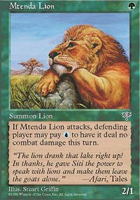 Mtenda Lion [Mirage] | Tacoma Games