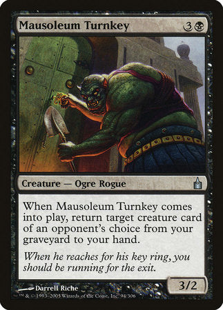 Mausoleum Turnkey [Ravnica: City of Guilds] | Tacoma Games