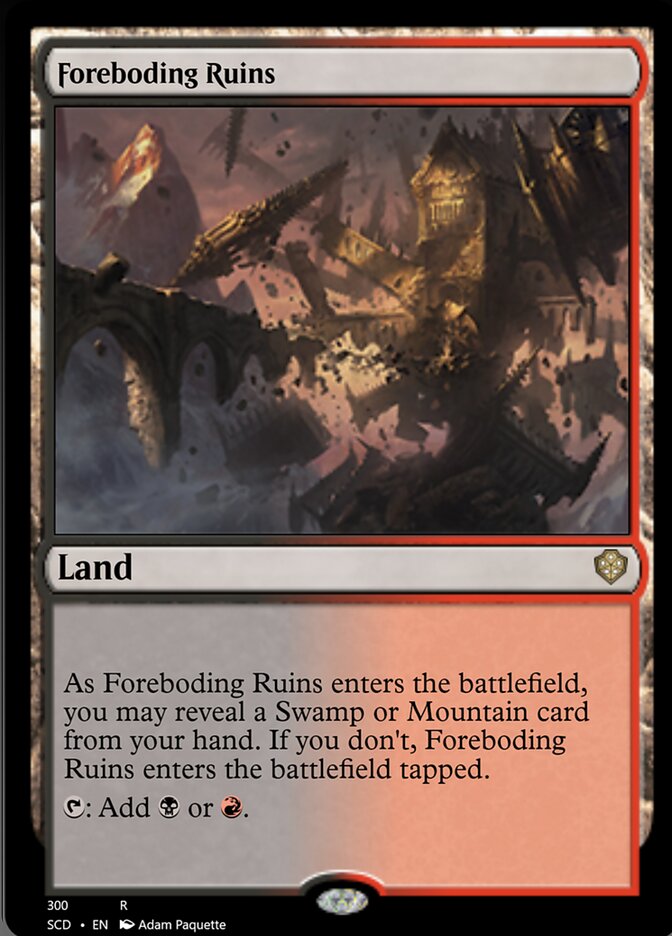 Foreboding Ruins [Starter Commander Decks] | Tacoma Games