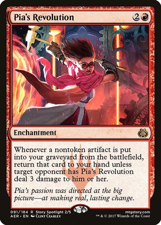 Pia's Revolution [Aether Revolt] | Tacoma Games