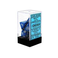 Chessex: Speckled Water 7-Die Set | Tacoma Games