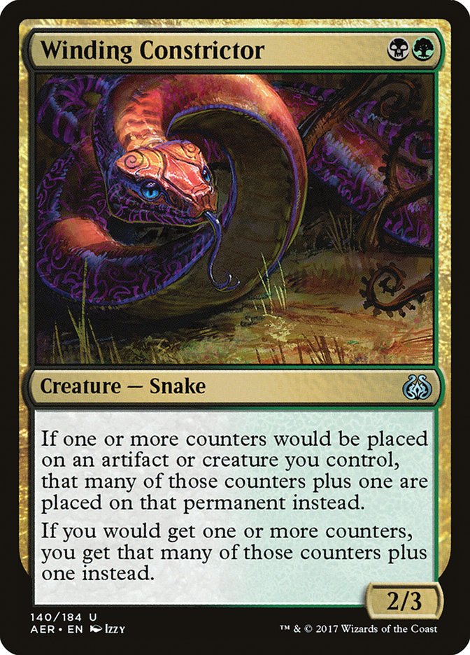 Winding Constrictor [Aether Revolt] | Tacoma Games