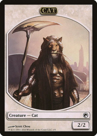 Cat Token [Scars of Mirrodin Tokens] | Tacoma Games