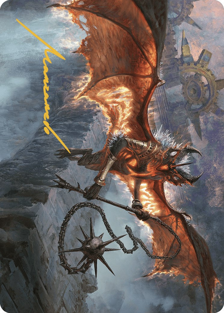 Bloodletter of Aclazotz Art Card (15/81) (Gold-Stamped Signature) [The Lost Caverns of Ixalan Art Series] | Tacoma Games