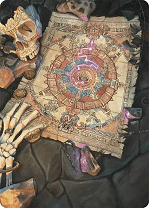 Map Token Art Card [The Lost Caverns of Ixalan Art Series] | Tacoma Games