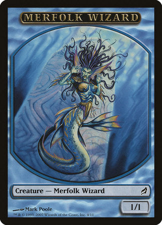 Merfolk Wizard Token [Lorwyn Tokens] | Tacoma Games